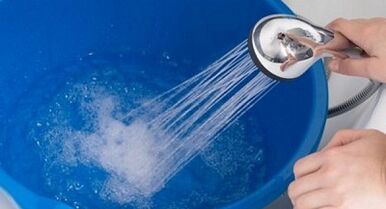 Refresco con agua caliente para aumentar el pene