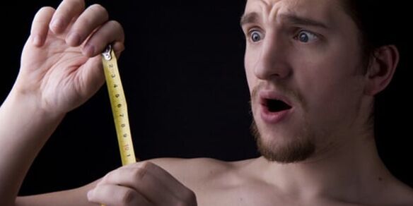 El tamaño del pene pequeño es un problema para los hombres